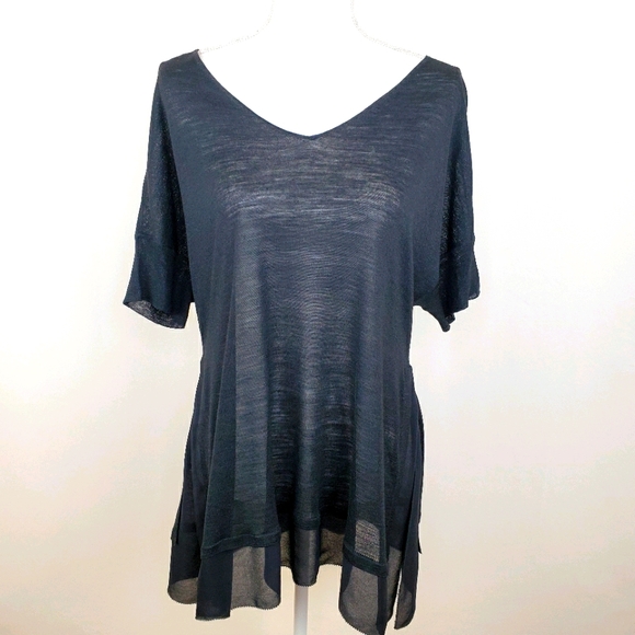 Eileen Fisher Tops - Eileen Fisher silk M black tunic